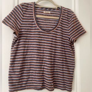 Madewell soft striped tee
